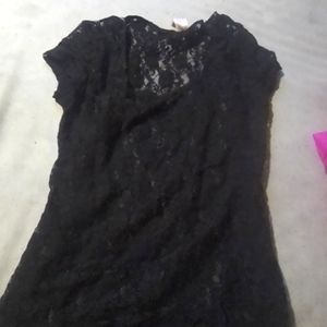 Sheer black no boundaries shirt